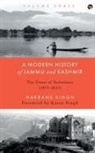 Harbans Singh - A MODERN HISTORY OF JAMMU AND KASHMIR, VOLUME THREE