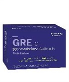 Kaplan Test Prep - GRE Vocabulary Flashcards, Sixth Edition + Online Access to Review Your Cards, a Practice Test, and Video Tutorials