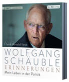 Wolfgang Schäuble, Frank Arnold - Erinnerungen, 4 Audio-CD, 4 MP3 (Hörbuch)