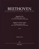 Ludwig van Beethoven, Jonathan Del Mar - Septett für Klarinette, Fagott, Horn, Violine, Viola, Violoncello und Kontrabass in Es op. 20