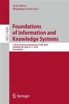 Arne Meier, Ortiz, Magdalena Ortiz - Foundations of Information and Knowledge Systems