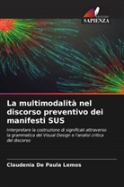 Claudênia de Paula Lemos - La multimodalità nel discorso preventivo dei manifesti SUS