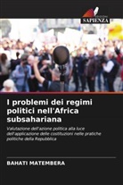 Bahati Matembera - I problemi dei regimi politici nell'Africa subsahariana