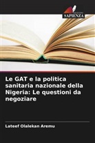 Lateef Olalekan Aremu - Le GAT e la politica sanitaria nazionale della Nigeria: Le questioni da negoziare