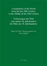 Horst Dippel - Constitutions of the World from the late 18th Century to the Middle of the 19th Century. The Americas. Constitutional Documents of the United States of America 1776-1860 - Vol. 1. Part VI: Rio Grande - Texas