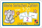 Helga Momm, E&amp;Z Verlag Gmbh - Meine tierischen Zahlen von 1-20 Legespiel, m. 1 Beilage, m. 1 Beilage, 2 Teile