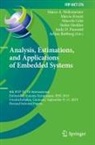 Marcelo Götz, Marcelo Götz et al, Stefan Henkler, Márcio Kreutz, Andy D. Pimentel, Achim Rettberg... - Analysis, Estimations, and Applications of Embedded Systems