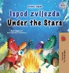 Kidkiddos Books, Sam Sagolski - Under the Stars (Croatian English Bilingual Kids Book)