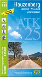 Landesamt für Digitalisierung Breitband un, Breitband und Vermessung Landesamt für Digitalisierung - ATK25-L20 Hauzenberg (Amtliche Topographische Karte 1:25000)