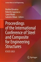 Brahim Benaissa, Roberto Capozucca, Samir Khatir, Samir Khatir et al, Gabriele Milani - Proceedings of the International Conference of Steel and Composite for Engineering Structures