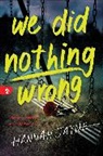 Hannah Jayne, Jayne Hannah - We Did Nothing Wrong