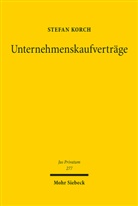 Stefan Korch - Unternehmenskaufverträge