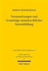 Moritz Reichenbach - Voraussetzungen und Grundzüge unionsrechtlicher Systembildung