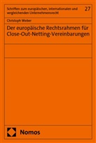Christoph Weber - Der europäische Rechtsrahmen für Close-Out-Netting-Vereinbarungen