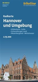 Esterbauer Verlag - Radkarte Hannover und Umgebung (RK-NDS13)