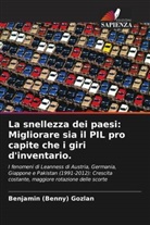 Benjamin (Benny) Gozlan - La snellezza dei paesi: Migliorare sia il PIL pro capite che i giri d'inventario.