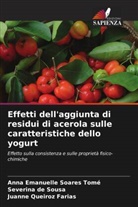 Juanne Queiroz Farias, Severina de Sousa, Anna Emanuelle Soares Tomé - Effetti dell'aggiunta di residui di acerola sulle caratteristiche dello yogurt