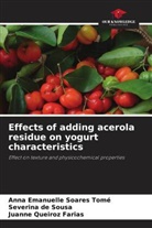 Juanne Queiroz Farias, Severina de Sousa, Anna Emanuelle Soares Tomé - Effects of adding acerola residue on yogurt characteristics