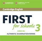 Cambridge ESOL - First for Schools 3 CDs(2) (Audio book)
