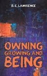 D. E. Lawrence - Owning, Growing and Being