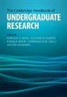 Harald A. (Humboldt-Universitat Zu Berlin) A Mieg, Elizabeth Ambos, Angela Brew, Angela (Macquarie University Brew, Brew Angela, Dominique Galli... - Cambridge Handbook of Undergraduate Research
