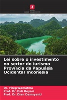 Dian Damayanti, Esti Royani, Dr. Filep Wamafma, Filep Wamafma - Lei sobre o investimento no sector do turismo Província da Papuásia Ocidental Indonésia