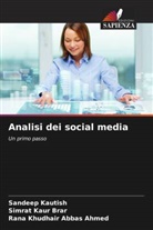 Rana Khudhair Abbas Ahmed, Simrat Kaur Brar, Sandeep Kautish - Analisi dei social media