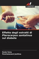 Penchalaneni Josthna, Gurja Sony - Effetto degli estratti di Pterocarpus santalinus sul diabete