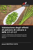Josué Nkotelo Vata - Valutazione degli effetti di polvere di calcare e NPK 17-17-17