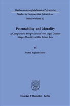 Stefan Papastefanou - Patentability and Morality.