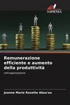 Jeanne Marie Rosette Abou'Ou - Remunerazione efficiente e aumento della produttività