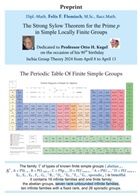 Dipl. -Math. Felix F. Flemisch, Dipl.-Math. Felix F. Flemisch - The Strong Sylow Theorem for the Prime p in Simple Locally Finite Groups