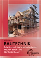 Horst Mentlein, Peter Peschel - Tabellenbuch Hochbaufacharbeiter, Maurer, Beton- und Stahlbetonbauer