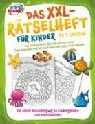 Elena Liebing - Das XXL-Rätselheft für Kinder ab 5 Jahren: Das fördernde A4-Rätselbuch mit fantasievollen und herausfordernden Labyrinth-Rätseln. Die ideale Beschäftigung im Kindergarten- und Vorschulalter!