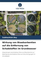 Subhashish Dey - Wirkung von Bioadsorbentien auf die Entfernung von Schadstoffen im Grundwasser