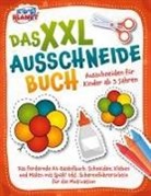 Lisa Malua - Das XXL-Ausschneidebuch - Ausschneiden für Kinder ab 3 Jahren: Das fördernde A4-Bastelbuch. Schneiden, Kleben und Malen mit Spaß! Inkl. Scherenführerschein für die Motivation