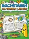 School Power - Buchstaben schreiben lernen: Das große Übungsheft mit spaßigen Lerntechniken zur Förderung der Augen-Hand-Koordination, Konzentration und Feinmotorik - Ideal geeignet für Kindergarten bis Schule