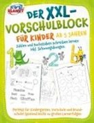 Emma Lavie - Der XXL-Vorschulblock für Kinder ab 5 Jahren: Zahlen und Buchstaben schreiben lernen inkl. Schwungübungen. Perfekt für Kindergarten, Vorschule und Grundschule! Spielend leicht zu großen Lernerfolgen
