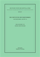 Rudolf Bentzinger - Die Erfurter Historienbibel