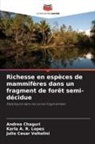 Andrea Chaguri, Karla A. R. Lopes, Julio Cesar Voltolini - Richesse en espèces de mammifères dans un fragment de forêt semi-décidue