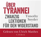 Timothy Snyder, Ulrich Matthes - Über Tyrannei, CD-ROM