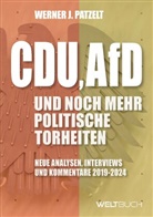 Prof Werner J Patzelt, Prof. Werner J. Patzelt, Werner J (Prof.) Patzelt, Werner J. Patzelt - CDU, AfD und noch mehr politische Torheiten