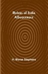 H. Morse Stephens - Rulers of India
