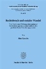 Marc Spescha - Rechtsbruch und sozialer Wandel.