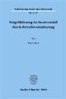 Peter Schulz - Entgeltkürzung im Insolvenzfall durch Betriebsvereinbarung.