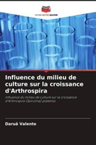 Daruã Valente - Influence du milieu de culture sur la croissance d'Arthrospira