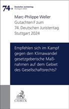 Marc-Philippe Weller, Theresa Hößl, Seemann - Verhandlungen des 74. Deutschen Juristentages Stuttgart 2024 Bd. I: Gutachten Teil F: Empfehlen sich im Kampf gegen den Klimawandel gesetzgeberische Maßnahmen auf dem Gebiet des Gesellschaftsrechts?