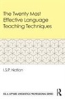 I.S.P. Nation, I.s.p. (Victoria University of Wellington Nation - Twenty Most Effective Language Teaching Techniques