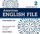 American English File: Level 2: Class Audio Cds (Audio book)