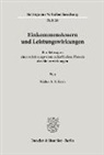 Walter A. S. Koch - Einkommensteuern und Leistungswirkungen.